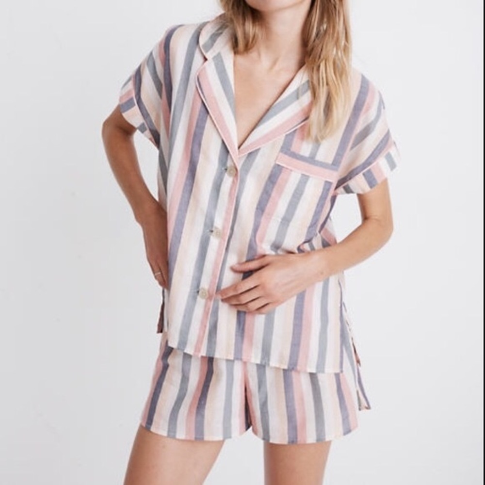 Madewell Flannel Bedtime Pajamas